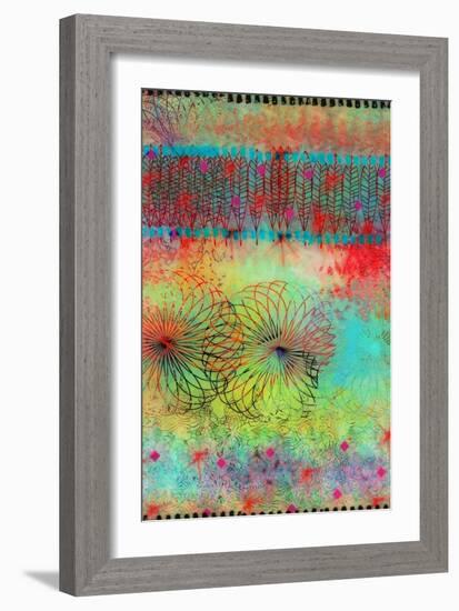 Spiral I-Ricki Mountain-Framed Art Print