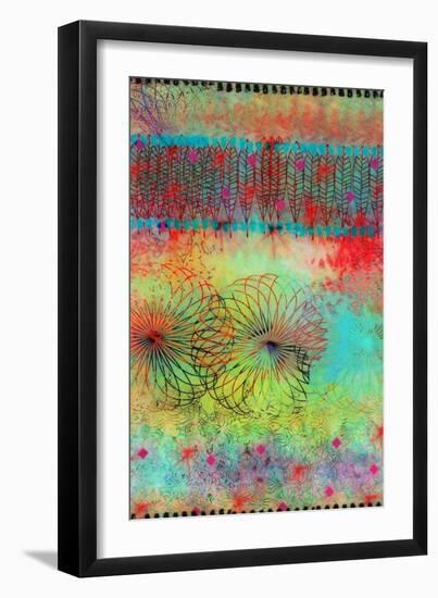 Spiral I-Ricki Mountain-Framed Art Print