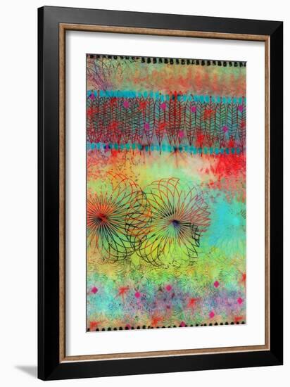 Spiral I-Ricki Mountain-Framed Art Print