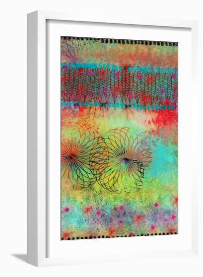 Spiral I-Ricki Mountain-Framed Art Print