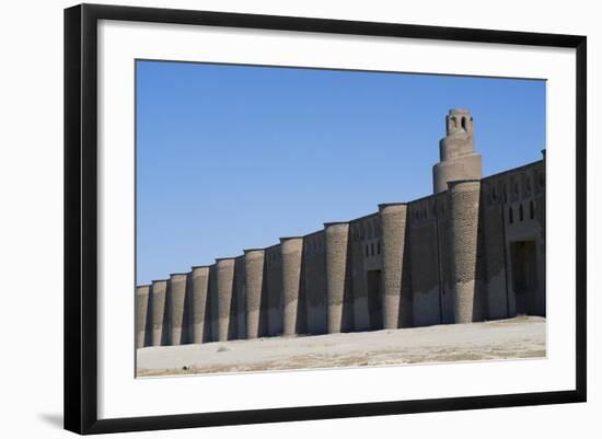 Spiral Minaret and Outer Walls of Abu Dulaf Mosque-null-Framed Giclee Print