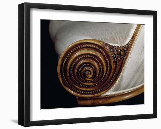 Spiral Motif, Detail from Art Deco Style Armchair, Ca 1913-Paul Iribe-Framed Giclee Print