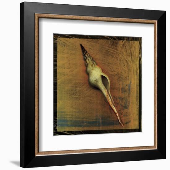 Spiral Shell-John W^ Golden-Framed Art Print