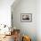 Spiral Staircase in Dr. Charles Bingham's Geodesic Dome House, Fresno, CA, 1972-John Dominis-Framed Photographic Print displayed on a wall