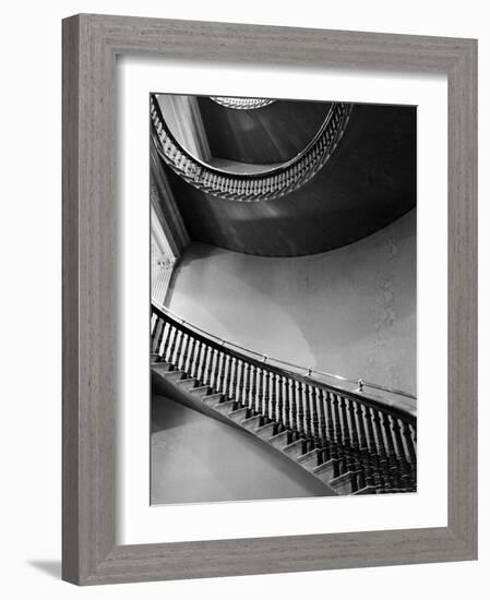 Spiral Staircase in the State Department Building-Alfred Eisenstaedt-Framed Photographic Print