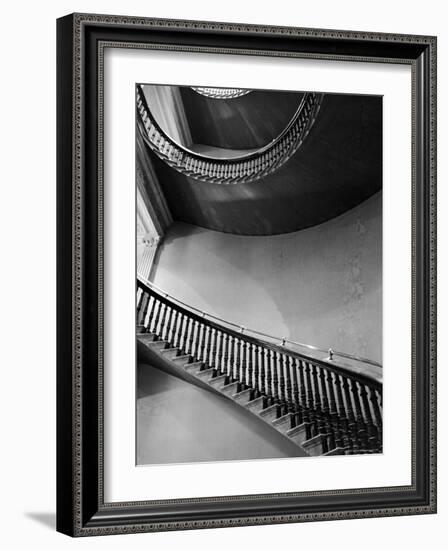 Spiral Staircase in the State Department Building-Alfred Eisenstaedt-Framed Photographic Print