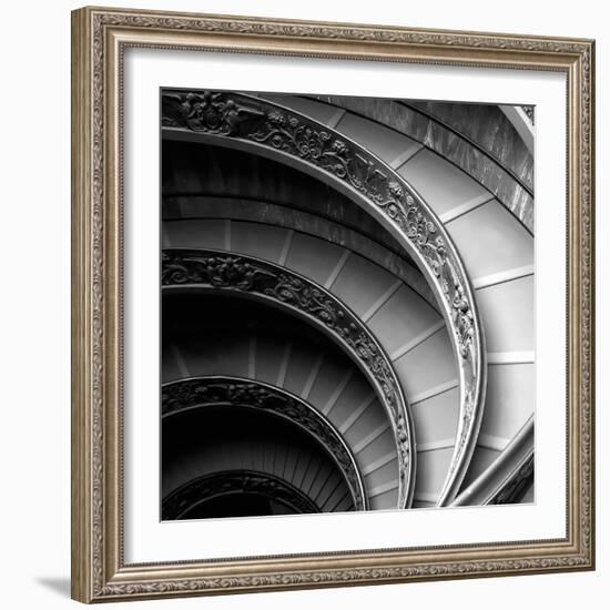 Spiral Staircase No. 1-PhotoINC Studio-Framed Art Print