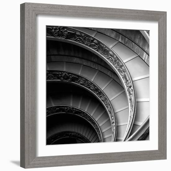 Spiral Staircase No. 1-PhotoINC Studio-Framed Art Print