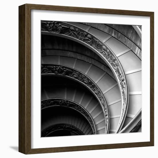 Spiral Staircase No. 1-PhotoINC Studio-Framed Art Print