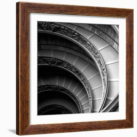 Spiral Staircase No. 1-PhotoINC Studio-Framed Art Print