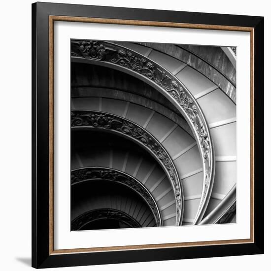 Spiral Staircase No. 1-PhotoINC Studio-Framed Art Print