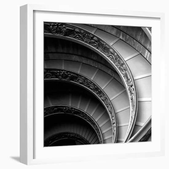 Spiral Staircase No. 1-PhotoINC Studio-Framed Art Print