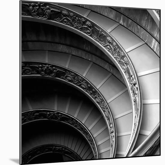 Spiral Staircase No. 1-PhotoINC Studio-Mounted Art Print