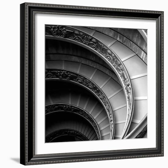 Spiral Staircase No. 1-PhotoINC Studio-Framed Art Print