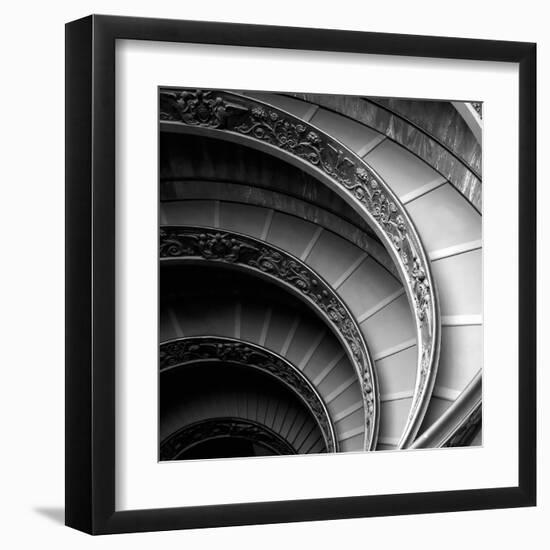 Spiral Staircase No. 1-PhotoINC Studio-Framed Art Print