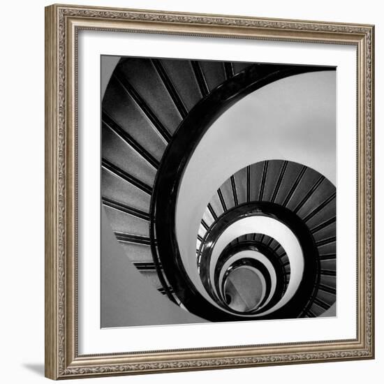 Spiral Staircase No. 3-PhotoINC Studio-Framed Art Print