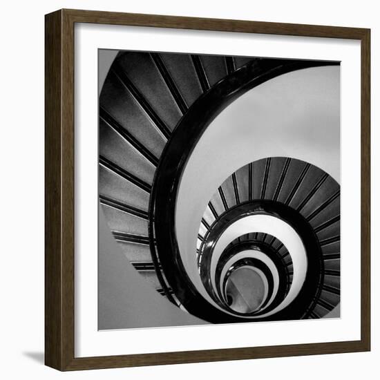 Spiral Staircase No. 3-PhotoINC Studio-Framed Art Print