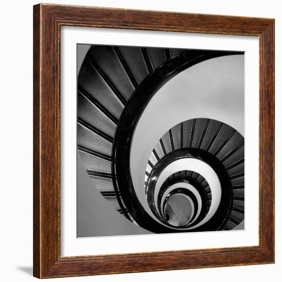 Spiral Staircase No. 3-PhotoINC Studio-Framed Art Print