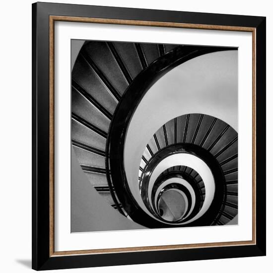 Spiral Staircase No. 3-PhotoINC Studio-Framed Art Print