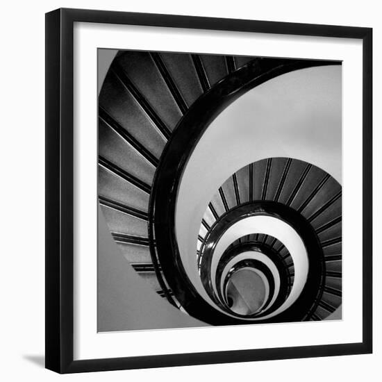 Spiral Staircase No. 3-PhotoINC Studio-Framed Art Print