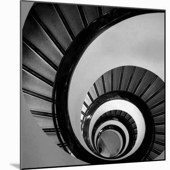 Spiral Staircase No. 3-PhotoINC Studio-Mounted Art Print