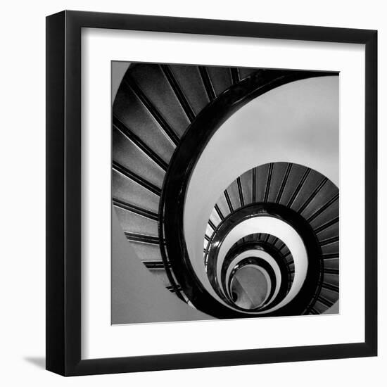 Spiral Staircase No. 3-PhotoINC Studio-Framed Art Print