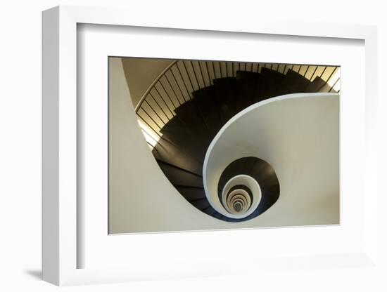 Spiral Staircase, Silken Gran Hotel Domine, Bilbao, Spain-Jaynes Gallery-Framed Photographic Print