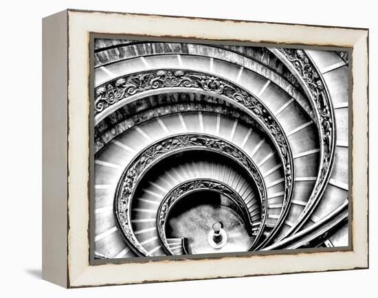 Spiral Staircase-Andrea Costantini-Framed Premier Image Canvas