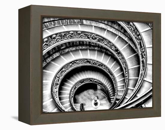 Spiral Staircase-Andrea Costantini-Framed Premier Image Canvas