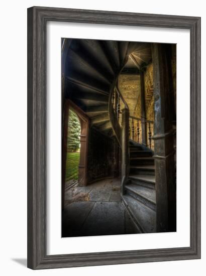 Spiral Staircase-Nathan Wright-Framed Photographic Print