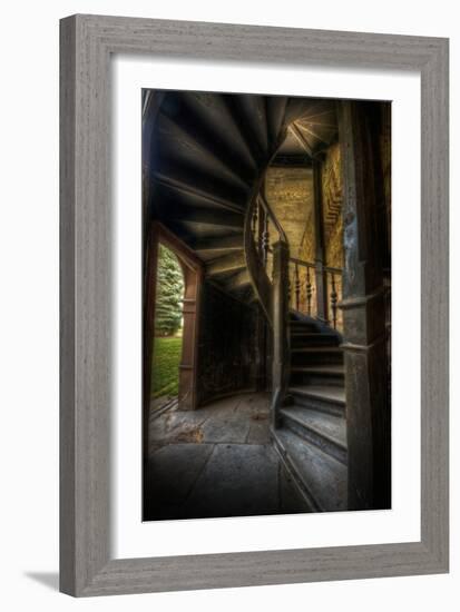 Spiral Staircase-Nathan Wright-Framed Photographic Print