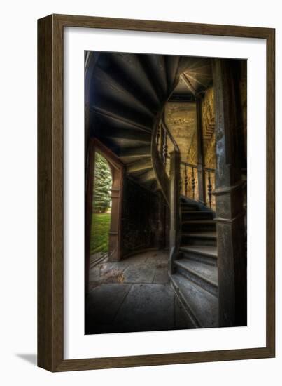 Spiral Staircase-Nathan Wright-Framed Photographic Print