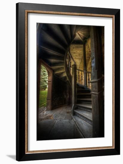 Spiral Staircase-Nathan Wright-Framed Photographic Print