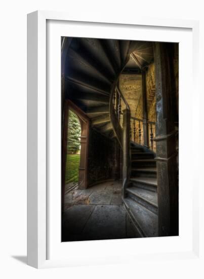 Spiral Staircase-Nathan Wright-Framed Photographic Print