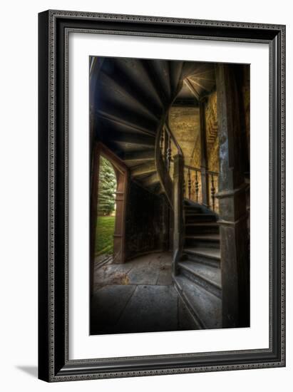 Spiral Staircase-Nathan Wright-Framed Photographic Print