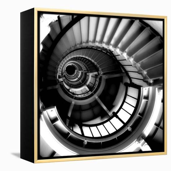 Spiral Staircase-Gail Peck-Framed Stretched Canvas