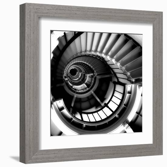 Spiral Staircase-Gail Peck-Framed Art Print