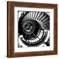 Spiral Staircase-Gail Peck-Framed Art Print