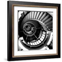 Spiral Staircase-Gail Peck-Framed Art Print