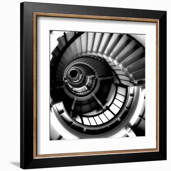 Spiral Staircase-Gail Peck-Framed Art Print