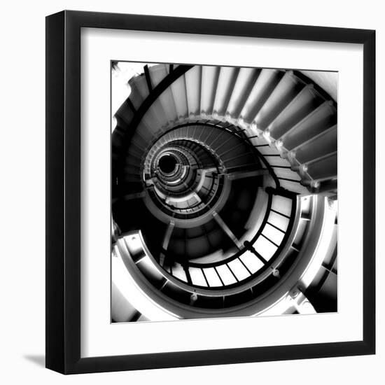 Spiral Staircase-Gail Peck-Framed Art Print