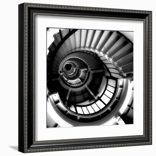 Spiral Staircase-Gail Peck-Framed Art Print