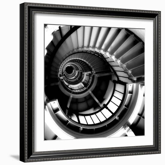 Spiral Staircase-Gail Peck-Framed Art Print