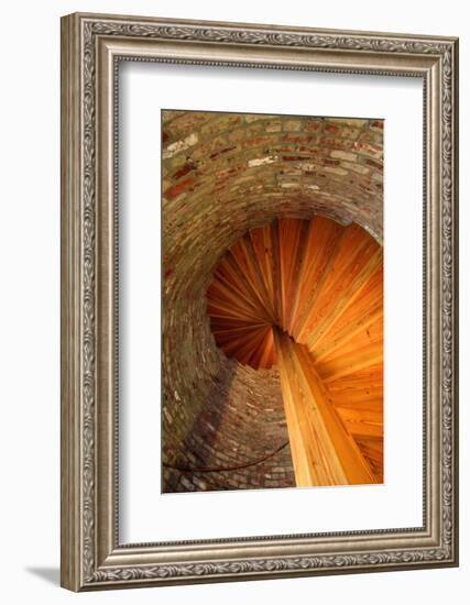 Spiral Stairs, St George Lighthouse, St George Island, Florida, USA-Joanne Wells-Framed Photographic Print