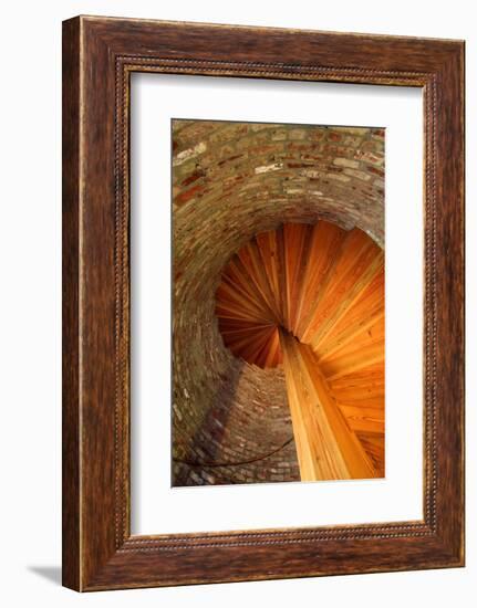 Spiral Stairs, St George Lighthouse, St George Island, Florida, USA-Joanne Wells-Framed Photographic Print