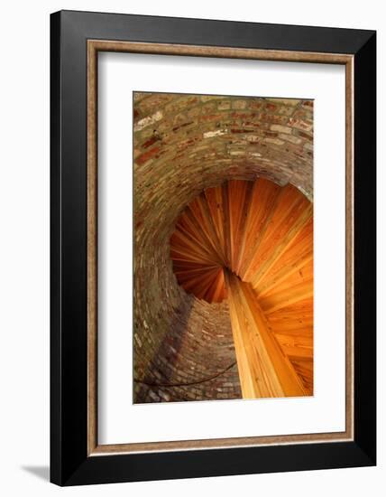 Spiral Stairs, St George Lighthouse, St George Island, Florida, USA-Joanne Wells-Framed Photographic Print