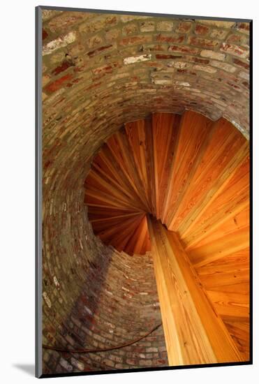 Spiral Stairs, St George Lighthouse, St George Island, Florida, USA-Joanne Wells-Mounted Photographic Print