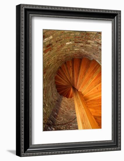 Spiral Stairs, St George Lighthouse, St George Island, Florida, USA-Joanne Wells-Framed Photographic Print