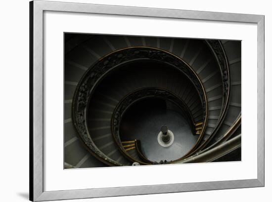 Spiral Stairs-Giuseppe Momo-Framed Giclee Print