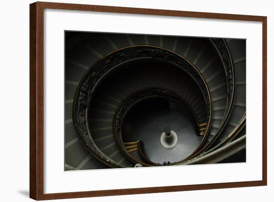 Spiral Stairs-Giuseppe Momo-Framed Giclee Print